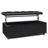 Rectangular Springfield Lift Top Storage Ottoman - WyndenHall - 3 of 4