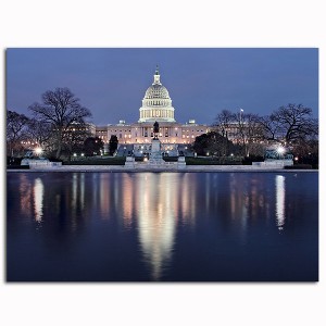 Gregory Ohanlon 'Capitol Reflections' Canvas Art - 1 of 2