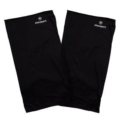 Stansport Microfiber Neck Gaiter  - Black - 2 Pack