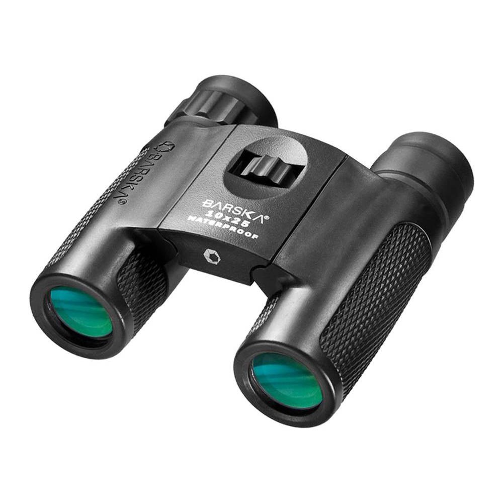 Barska 10x25mm WP Blackhawk Compact Binocular - Black