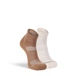 Anywear Essential Lightweight Quarter Crew Sock - 2 Pack - 1 of 4