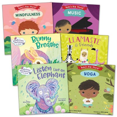 Kaplan Early Learning Toddler Peacefulness Book Set - Set of 6