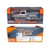 1966 GMC C1000 Fenderside Pickup Truck Silver Metallic "Timeless Legends" Series 1/24 Diecast Model Car by Motormax - 3 of 3