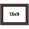 PosterPalooza | Photo Size Linear Brown Picture Frame - UV Acrylic, Foam Board Backing, Hanging Hardware - 2 of 4