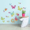 RoomMates Brushwork Butterfly Peel and Stick Wall Decal: Vinyl Animal Stickers for Modern Home Decor, 26pc - 3 of 4