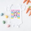The Juniper Shop Bubble Gum Bunny Wavy Baby Bodysuit - 2 of 2