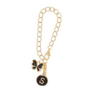 Unique Bargains Butterfly Heart Cup Chain Charm Water Cup Pendant 1 Pc - 1 of 4