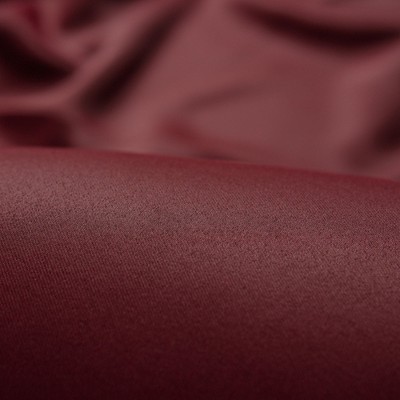Burgundy Polyester Room Darkening Curtain Panels Set