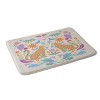 Sun Lee Art All About Balance Bath Rug Blue - Deny Designs - 2 of 3