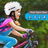 Hurtle Adjustable Sports Safety Helmet - Includes Travel Bag (White) - 2 of 4