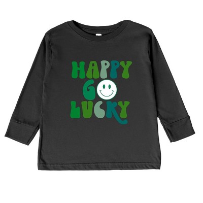 The Juniper Shop Happy Go Lucky Smiley Face Youth Long Sleeve Tee