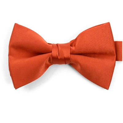 Young Boy's Pre-tied Adjustable Length Bow Tie - Formal Tuxedo Solid Color