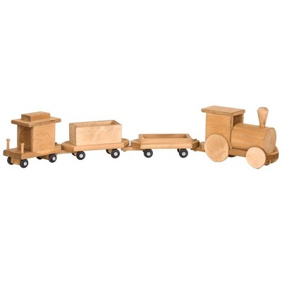 Remley Kids Wooden Toy Freight Train 