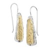 Silpada 'Cimarron Slopes' Two-Tone Tapered Drop Earrings in Sterling Silver & 14K Gold Plate - 2 of 4