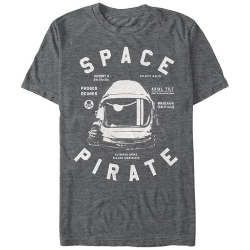 Men's Lost Gods Space Pirate Astronaut T-shirt : Target