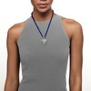 Ross-Simons Italian Multicolored Murano Heart Pendant Necklace in 18kt Gold Over Sterling - 2 of 4