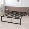 Emma and Oliver 14" Platform Bed Frame & 10" Mattress in a Box - No Box Spring Required - 4 of 4