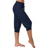 Imily Bela Women's Drawstring Lounge Pants with Pockets - Comfortable Loose Fit - 2 of 4