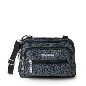 baggallini Women's Triple Zip Bagg Small Crossbody Bag - 1 of 4