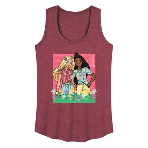 Women's - Barbie - Easter Graphic Racerback Tank - 1 of 4