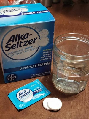 Alka-seltzer Fast Relief Of Headache, Muscle Aches And Body Aches ...