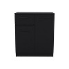 Okak Modern Design Bedroom Dresser with 2-Door Cabinets and Drawer,Chest Storage Cabinet Organizer for Living Room Hallway Entryway - 4 of 4