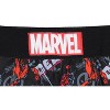 Marvel Comics Men's Deadpool Allover Tag-Free Boxers Underwear Boxer Briefs Black - 2 of 3