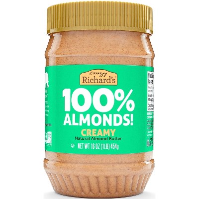 Crazy Richard's Almond Butter Natural