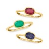Ross-Simons 2.90 ct. t.w. Multi-Gemstone Jewelry Set: 3 Rings in 18kt Gold Over Sterling - 4 of 4