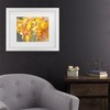 Trademark Fine Art - Danhui Nai Orchid Dreaming Crop Matted Framed Art - 2 of 4