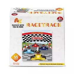 A+X Racetrack Kids' Jigsaw Puzzle - 45pc