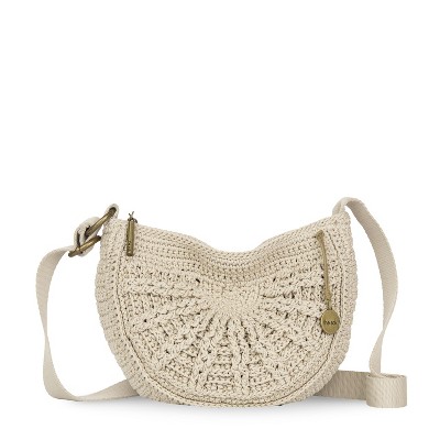 The Sak Women's Ryder Mini Crossbody, Ecru Sunbeam