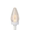 Northlight LED C7 Christmas Lights - Warm White - 16' White Wire - 25ct - 3 of 4