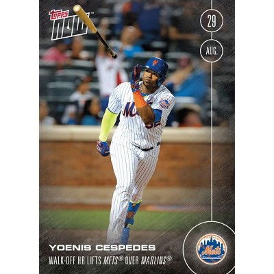 Topps Mlb Ny Mets Yoenis Cespedes #405 Topps Now Trading Card : Target