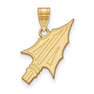 Black Bow Jewelry 14k Yellow Gold Florida State Seminoles NCAA Large Pendant - 1 of 3