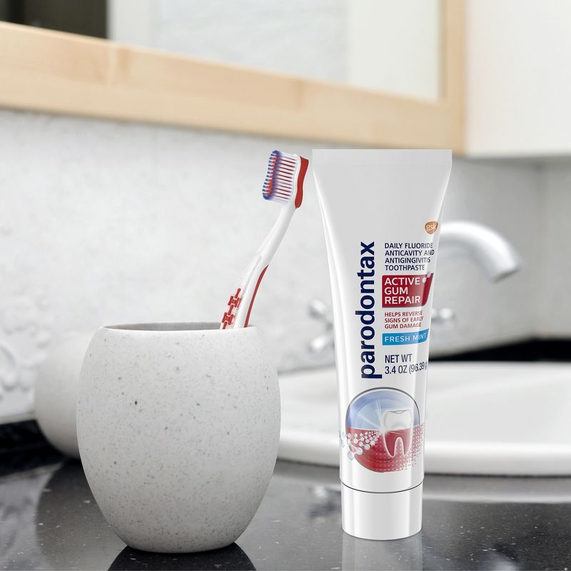 Parodontax Active Gum Repair Toothpaste - Fresh Mint - 3.4oz, 3 of 12