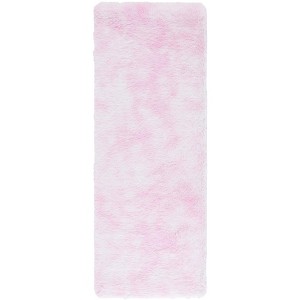 Rainbow Shag RBO100 Flatweave-Power Loomed Skid-Resistant Indoor Rugs - Safavieh - 1 of 4