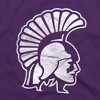 Winona State University Distressed Primary Kids T-Shirt For Youth Purple - 2 of 4