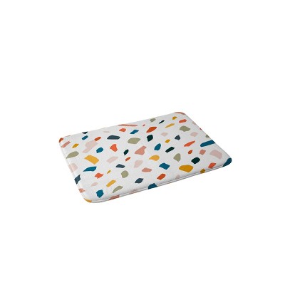 83 Oranges Terrazzo Love Memory Foam Bath Mat - Deny Designs