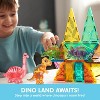 JOYFY 50PCS Magnetic Tiles Dinosaur Set for Kids,Educational STEM Toy for Boys & Girls Ages 3-5 4-8, Xmas Birthday Party Gift for Toddlers - 2 of 4