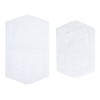 Waterford Collection Cotton Tufted Set of 2 Bath Rug Set - Home Weavers - 2 of 4