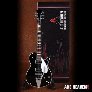 Mattel - Axe Heaven George Harrison Fab Four Gretsch Black Duo Jet Signiture Mini Electric Guitar GH-022 - 1 of 1