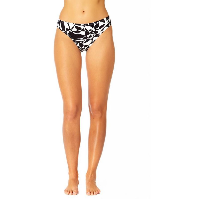 Coppersuit Women's Optical Illusion Basic Bikini Swim Bottom, 3 of 5