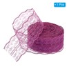 Unique Bargains Non-stretch Lace Trim Ribbon for Party Gift Decoration - 3 of 4