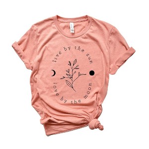 Simply Sage Market Women's Live By The Sun Short Sleeve Graphic Tee - 1 of 4