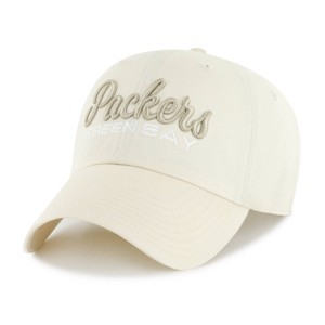 NFL Green Bay Packers Women's Flourish Hat: Adjustable Cotton Baseball Cap - 1 of 3