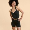 Blogilates Women's Criss Cross Scrunch Bike Shorts - 3 of 4