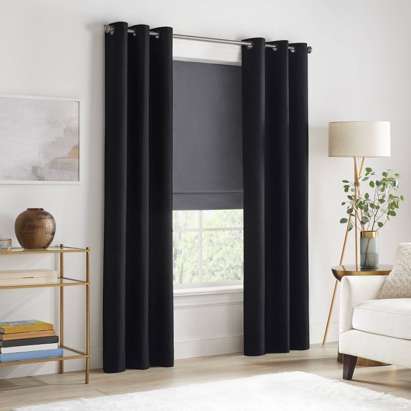 Dillan 100% Total Blackout Cordless Roman Blind and Shade - Eclipse, 5 of 10