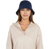 Anna-Kaci Womens Fall Knitted Bucket Hat Summer Travel Beach Crochet Fisherman Sun Hat - 2 of 4