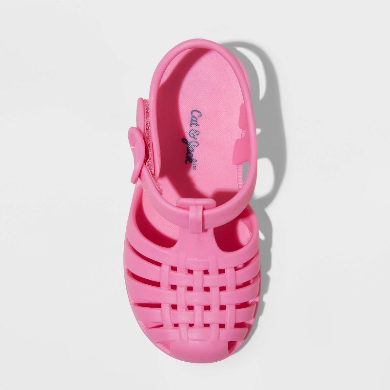 Toddler Sunny Jelly Sandals - Cat & Jack™, 4 of 15